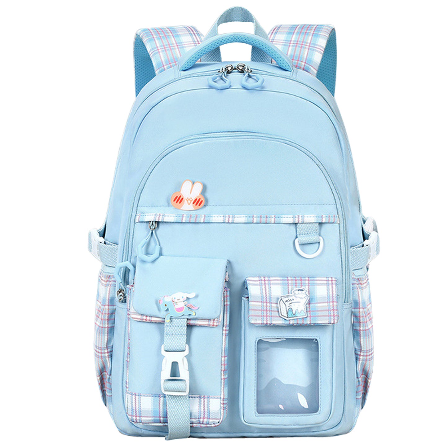 KEBEIXUAN Mochilas para niñas y niños Kawaii Mochila escolar