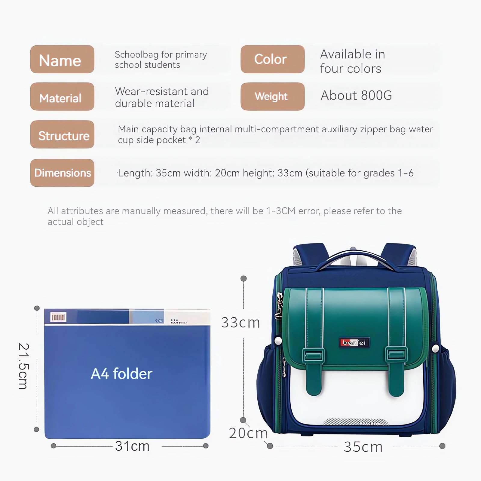 kebeixuan boys school backpack stylish foldable kids reflective bookbag