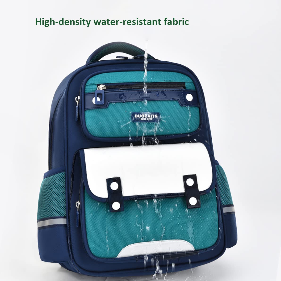 kebeixuan kids boys girls backpacks reflective schoolbag