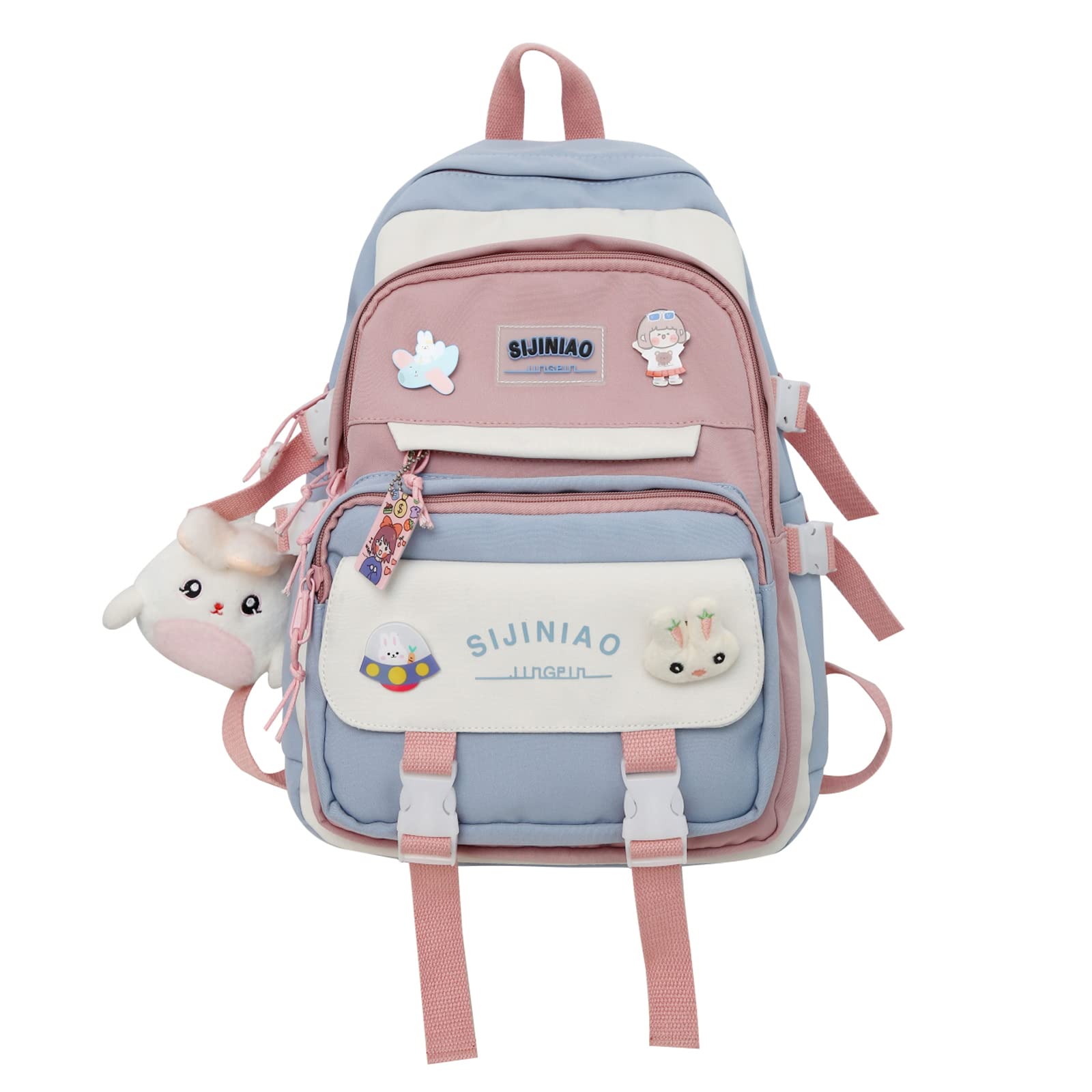 kebeixuan girls backpacks cute lightweight multiple compartments laptop