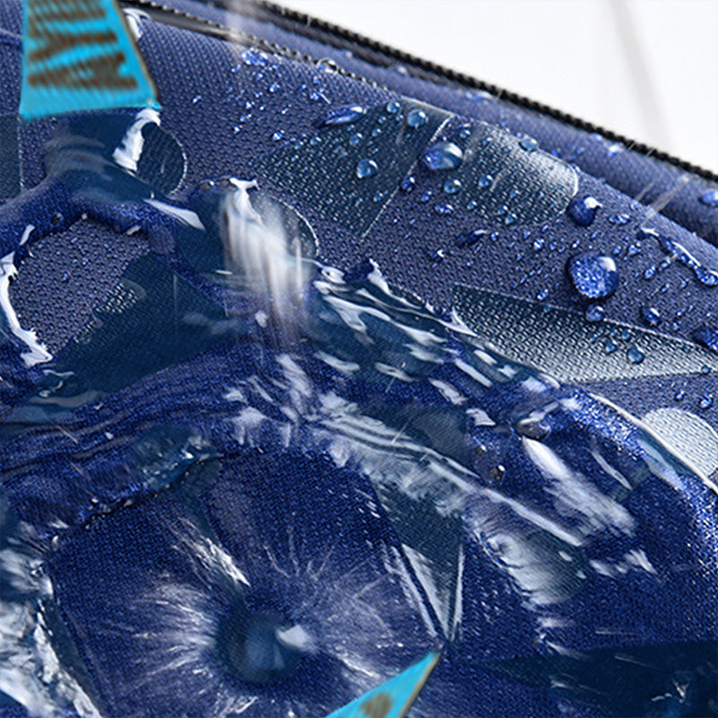 KEBEIXUAN Side Open School Bags, Boys Reflective Backpack