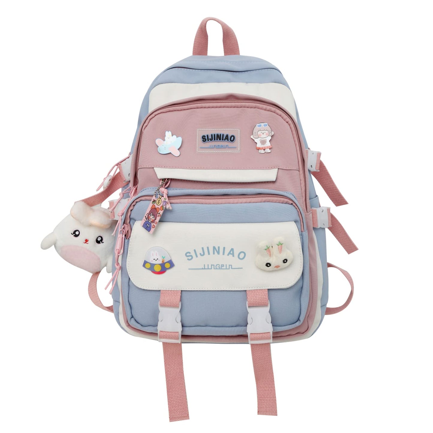 kebeixuan girls backpacks cute lightweight multiple compartments laptop