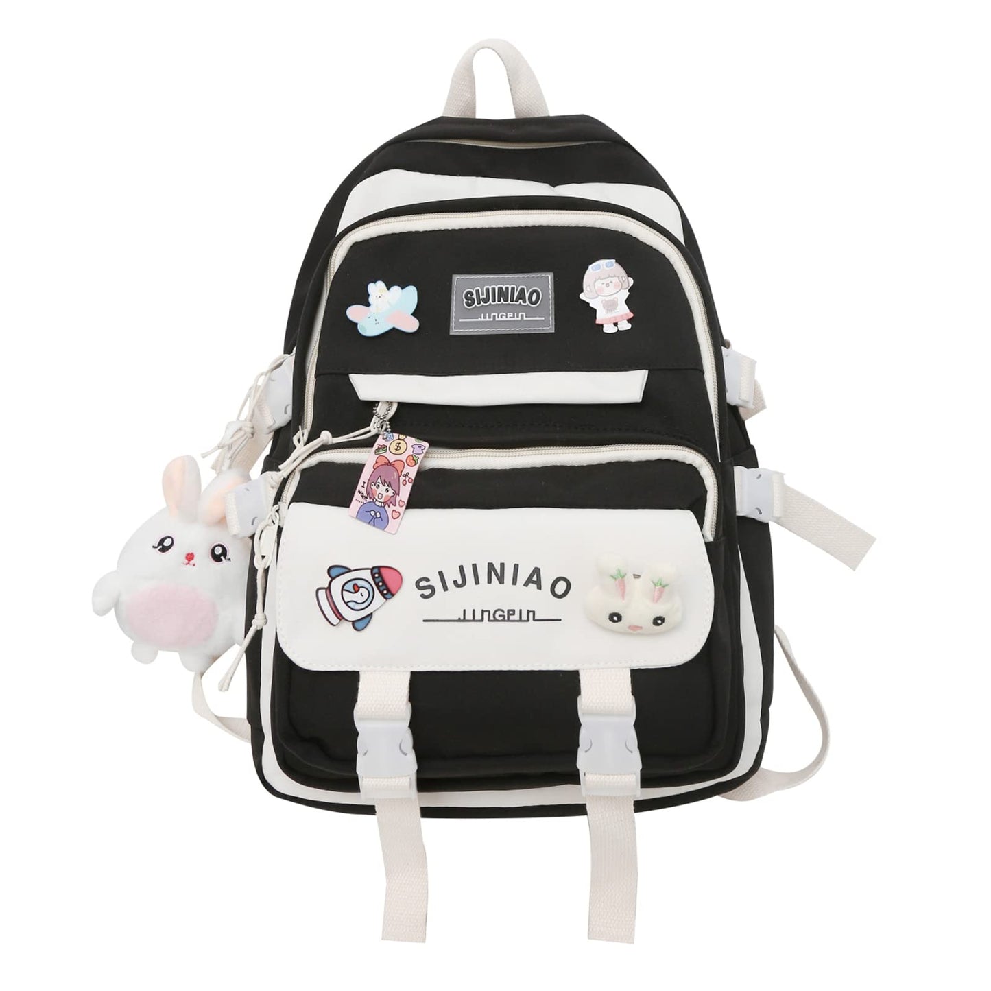 kebeixuan girls backpacks cute lightweight multiple compartments laptop