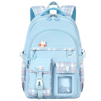 KEBEIXUAN Backpacks for Girls Kids Kawaii School Bag Bookbag