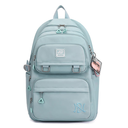 KEBEIXUAN Backpacks for Girls Kids Bookbags Heart Pendant