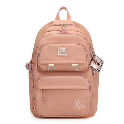 KEBEIXUAN Backpacks for Girls Kids Bookbags Heart Pendant