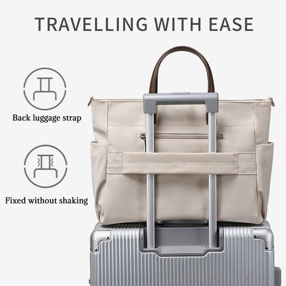 KEBEIXUAN Women's Laptop Bag - Stylish Shoulder Tote for Computers and Tablets, Ideal Work Handbag and Gift for Teachers