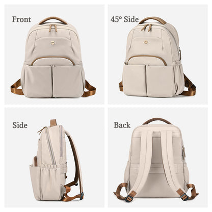 KEBEIXUAN Women's Laptop Backpack - Versatile Work and Travel Purse, Business Computer Bag with Waterproof Compartment for Teachers, Nurses, and College Students