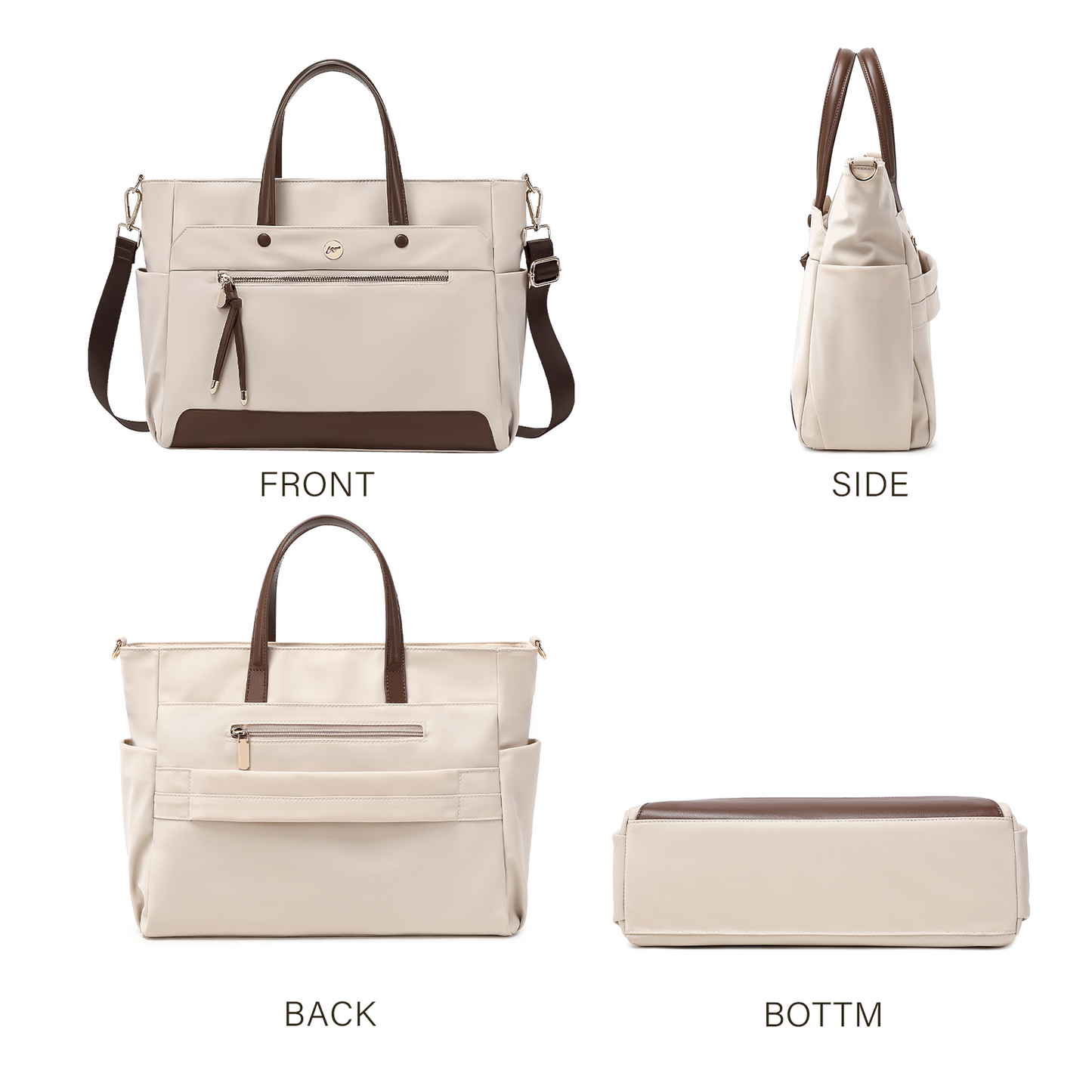 KEBEIXUAN Women's Laptop Bag - Stylish Shoulder Tote for Computers and Tablets, Ideal Work Handbag and Gift for Teachers