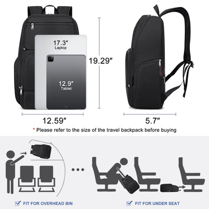 KEBEIXUAN Backpacks for Men Business Laptop Backpack Anti Theft College School Work Backpack Fits 17 Inch Computer