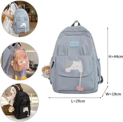 kebeixuan girls backpacks cute multiple compartments laptop lightweight