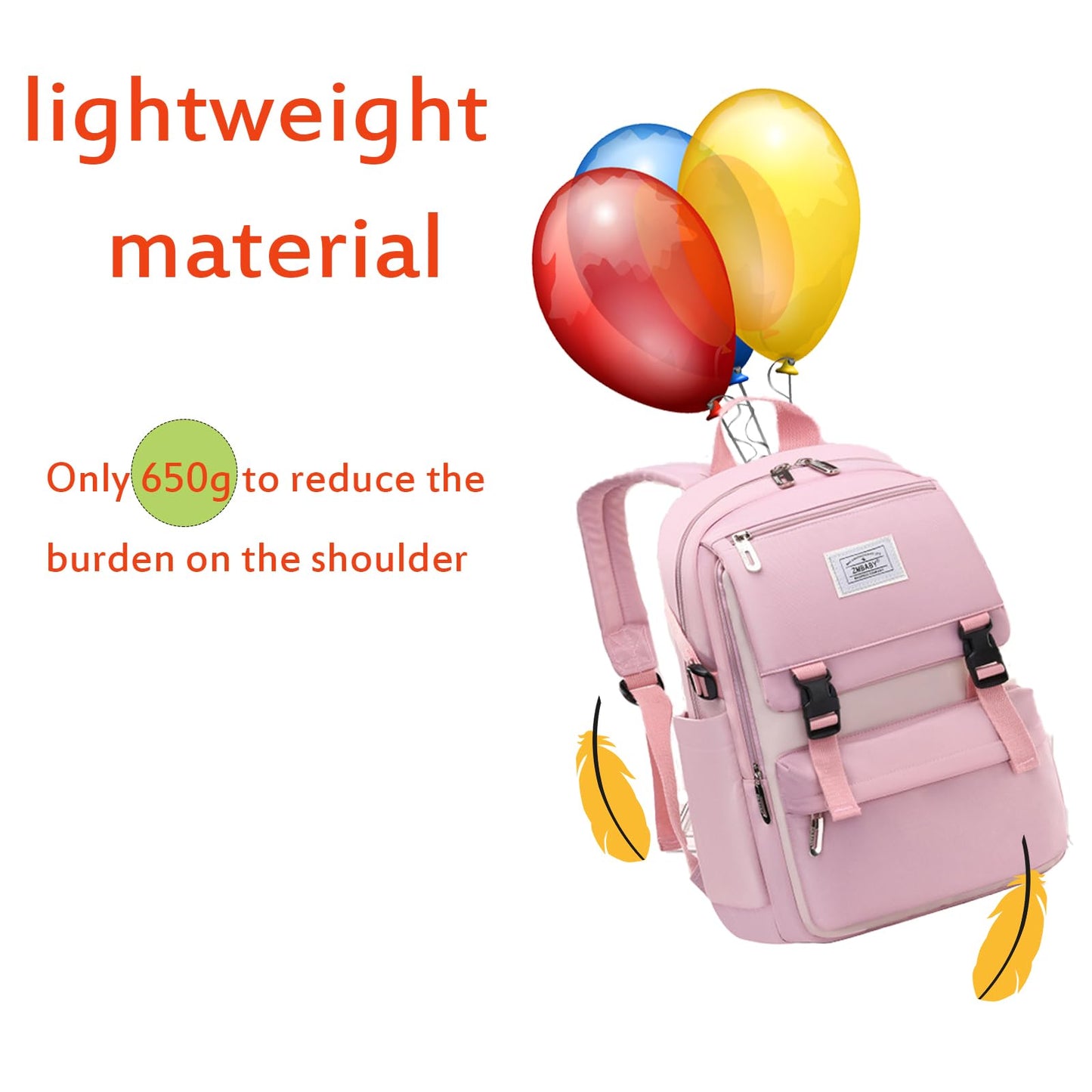 kebeixuan school kids girls backpacks travel bag laptop