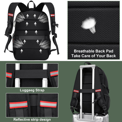KEBEIXUAN Backpacks for Men Laptop Backpack Travel Anti Theft College School Bag Extra Large Backpacks Fits 17 Inch Computer