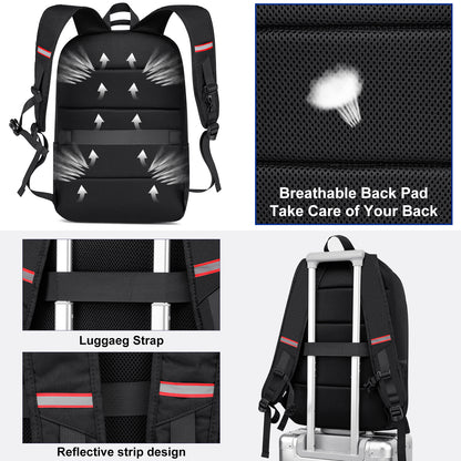 KEBEIXUAN Backpacks for Men Laptop Travel Backpack Anti Theft College School Computer Bag Large Backpack for Men Fits 17 Inch Laptop