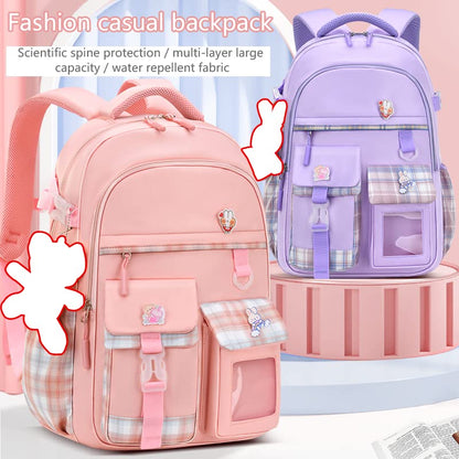 kebeixuan girls backpacks side door cute large capacity