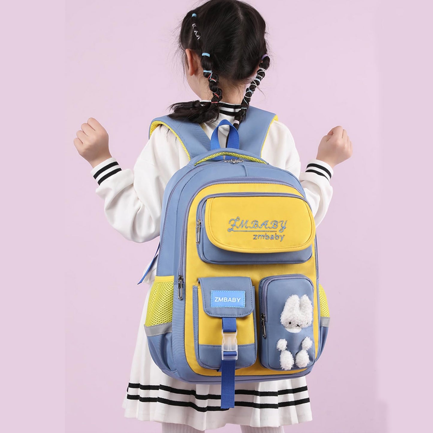 kebeixuan girls backpacks kids bookbag cute elementary