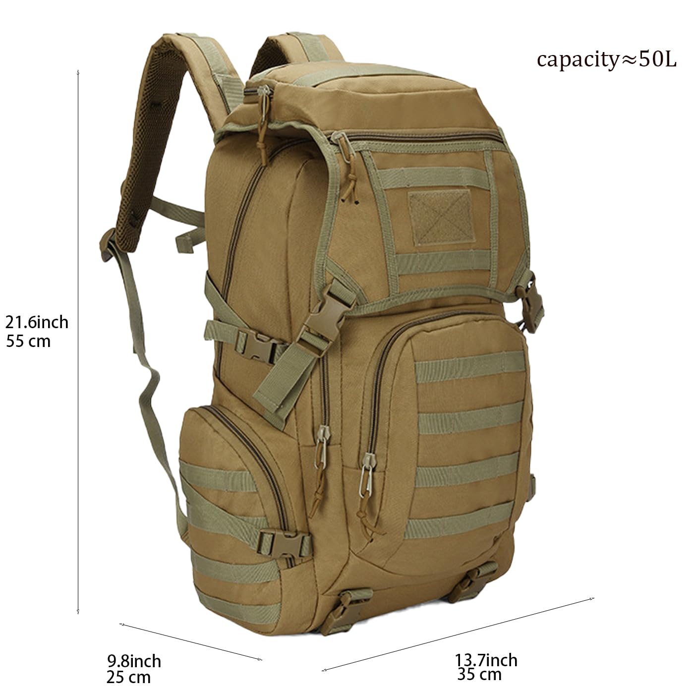 kebeixuan hiking backpacks large tactical travel camping