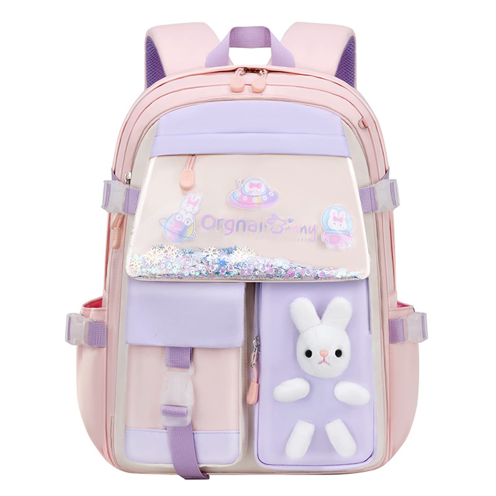 kebeixuan girls backpacks side open cute school bag