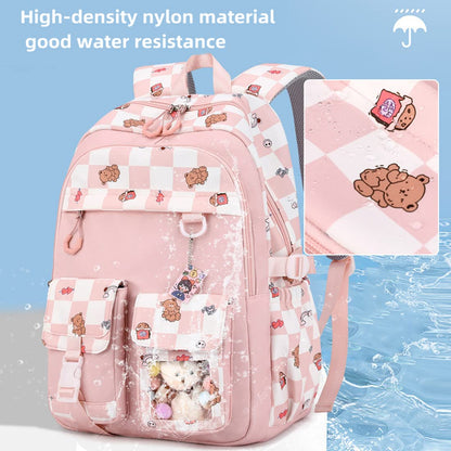 kebeixuan girls backpacks trendy school bag assembly