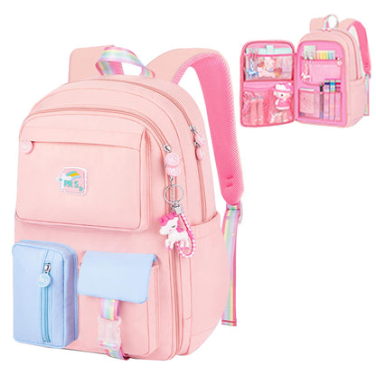 kebeixuan girls backpacks side door unicorn water repellent