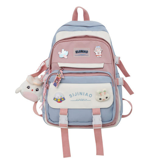 kebeixuan girls backpacks cute lightweight multiple compartments laptop 