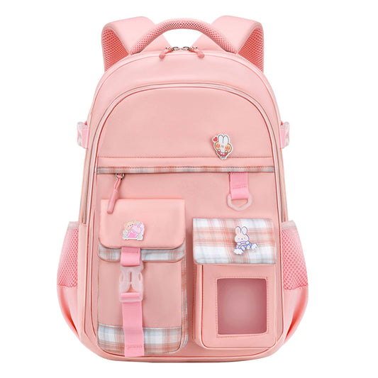 KEBEIXUAN Girls Backpacks Large Laptop Bookbags Teens with A Doll