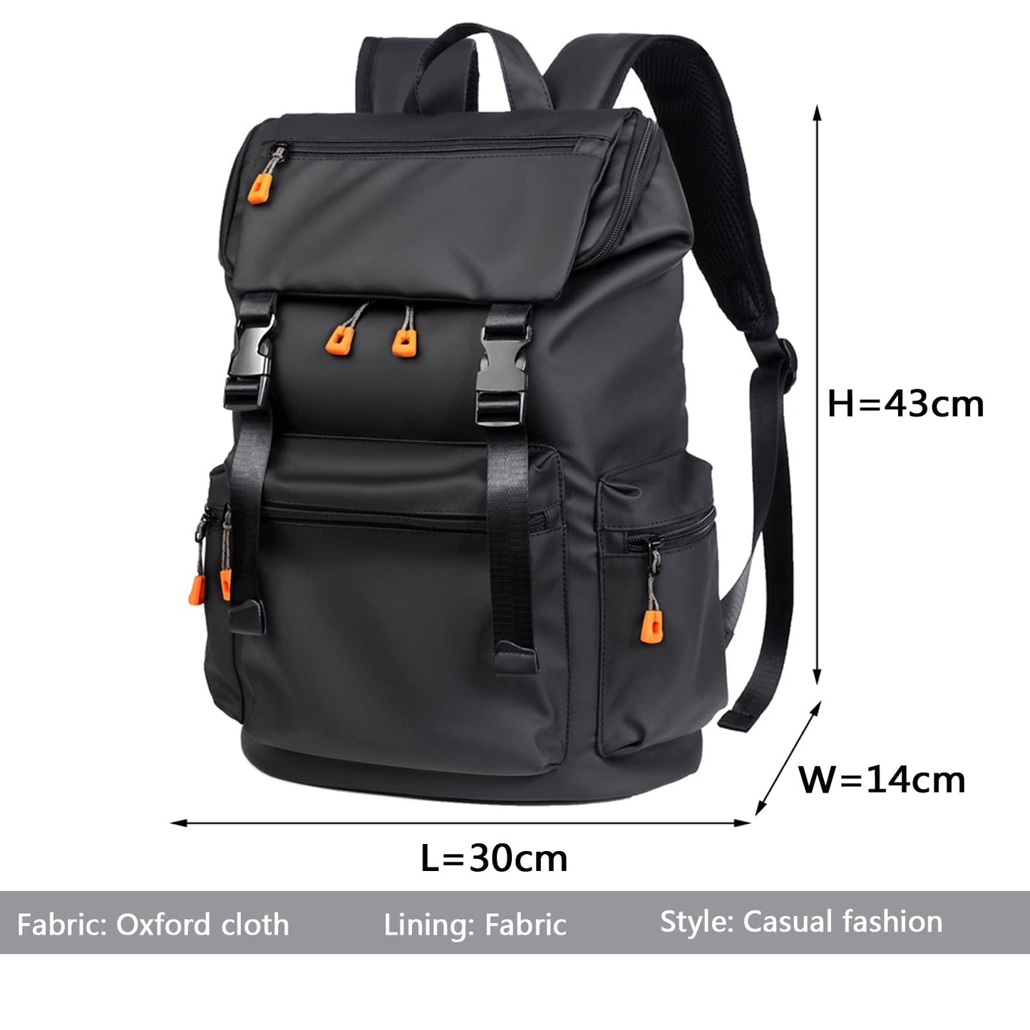 kebeixuan business backpacks daypack laptop compartment