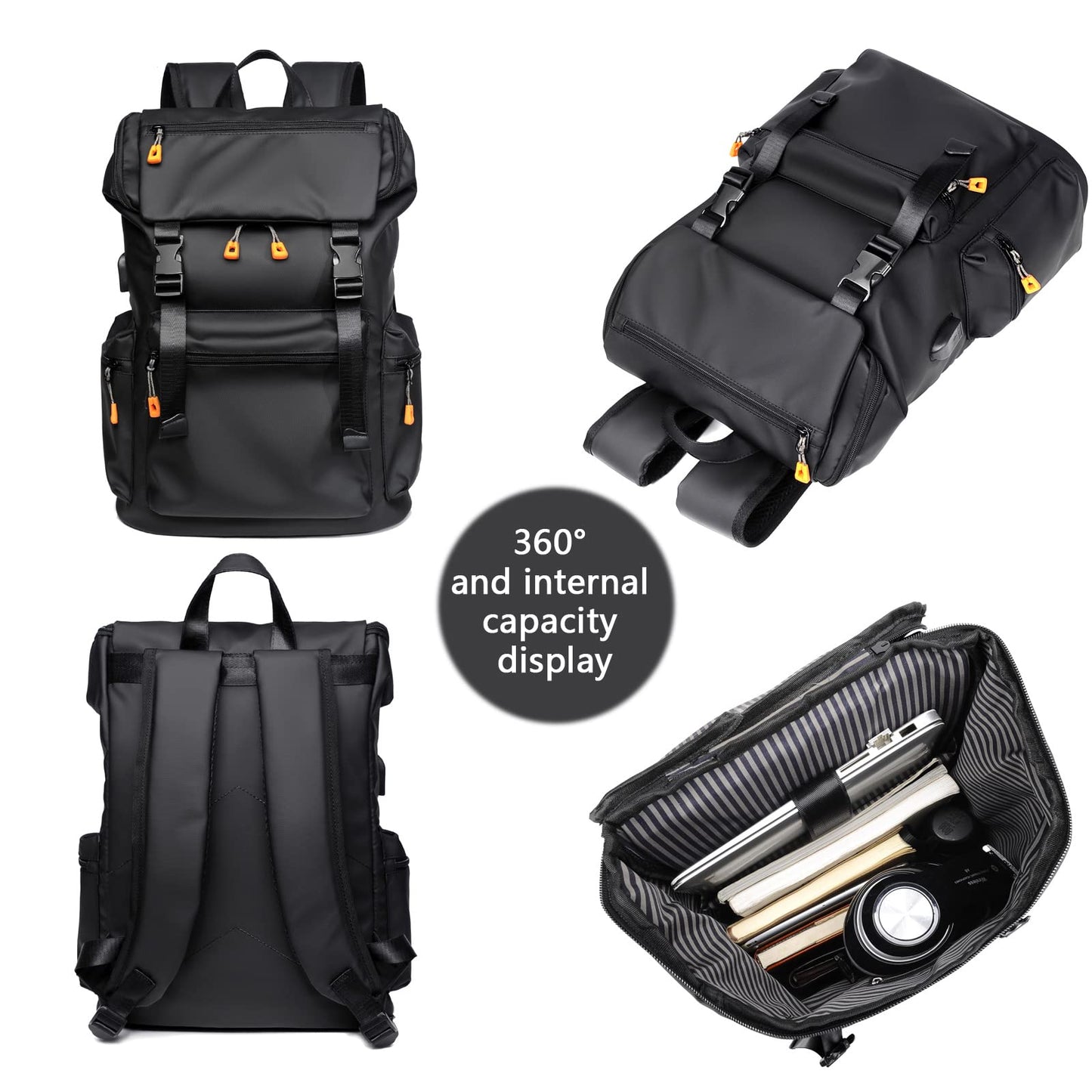 kebeixuan business backpacks daypack laptop compartment