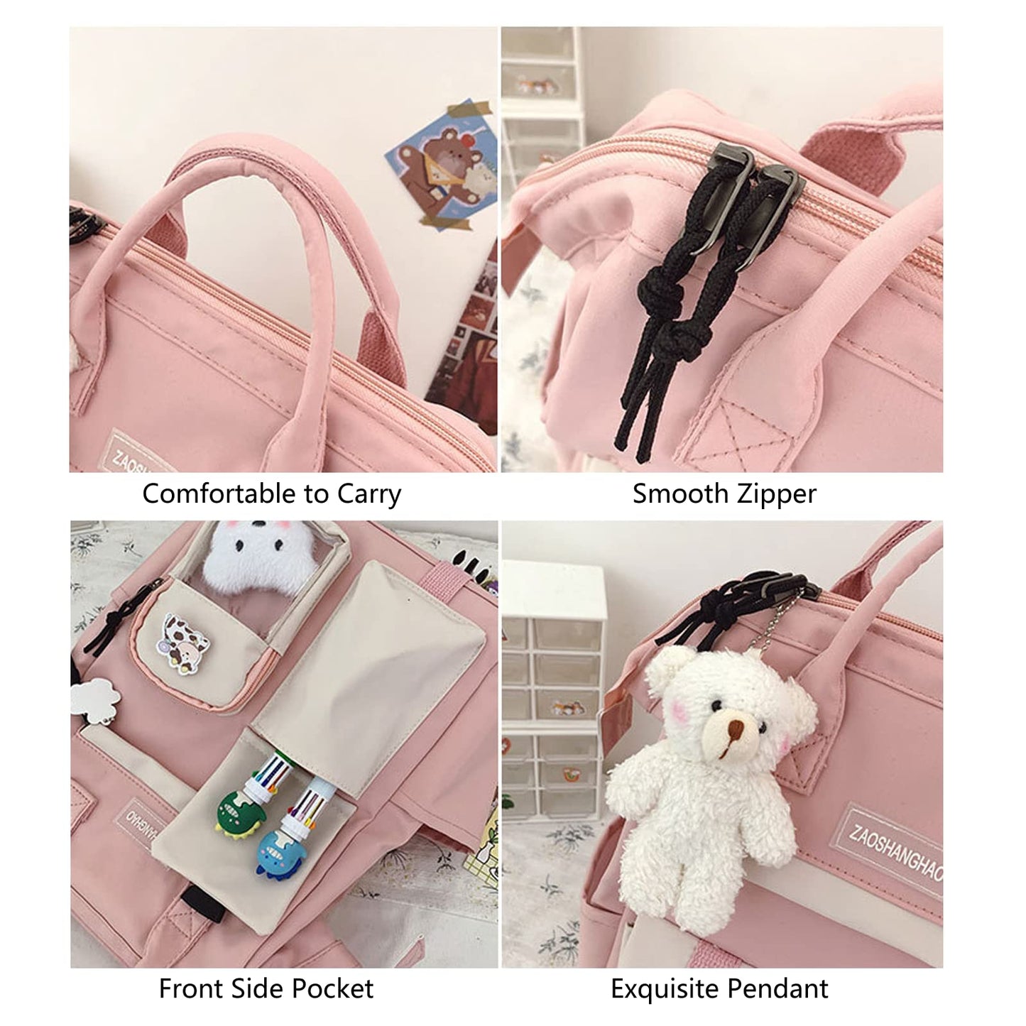 kebeixuan girls backpacks schoolbag waterproof kids