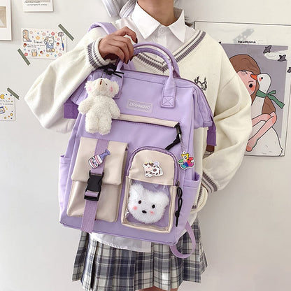 kebeixuan girls backpacks schoolbag waterproof kids