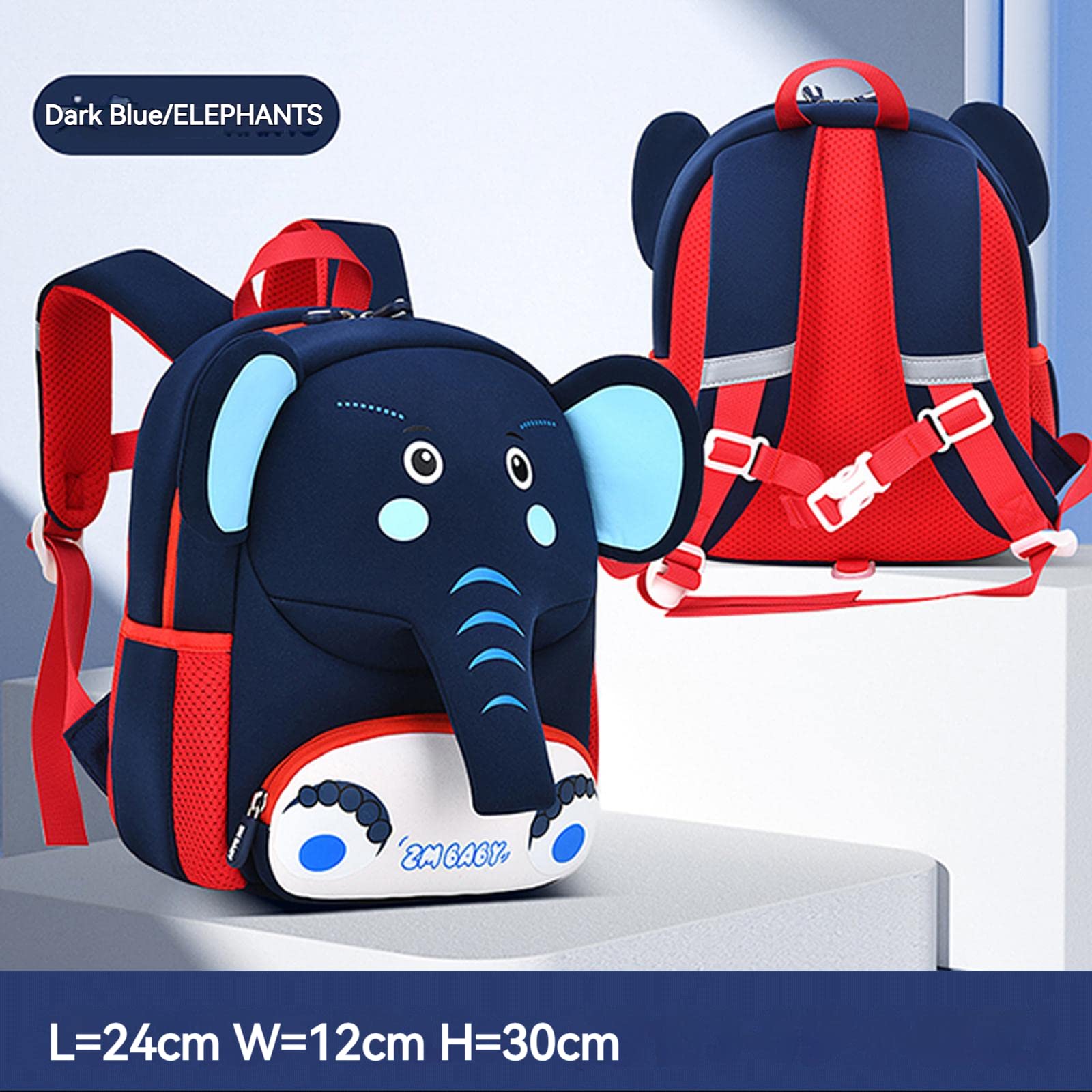 kebeixuan toddler backpacks animal preschool with leash