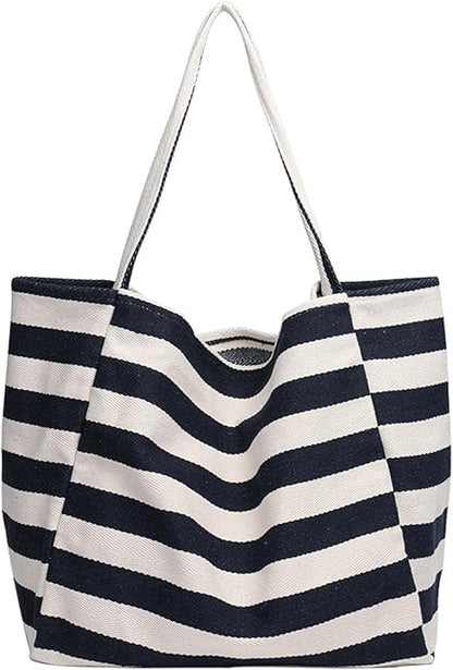 WYCY Canvas Tote Bag Tote Bags for Women Big Capacity Shoulder Bag with Inner Pocket for Work Beach Travel