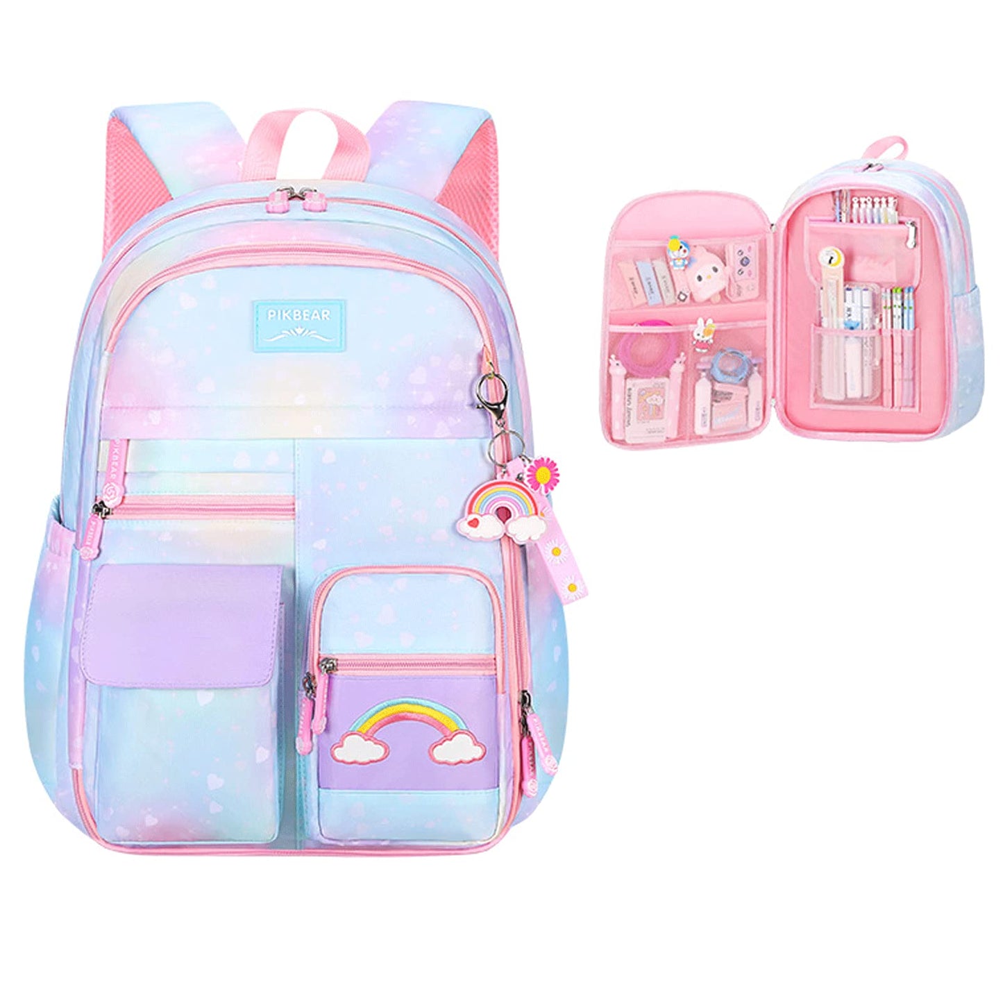 kebeixuan girls backpacks cute schoolbag travel bookbag