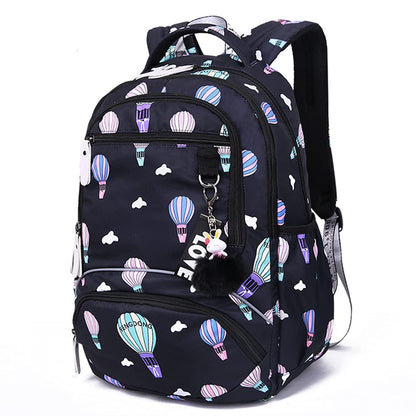 kebeixuan girls backpack multi-compartment school bag