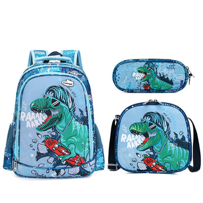 kebeixuan kids backpacks boys girls satchel set 3 pcs