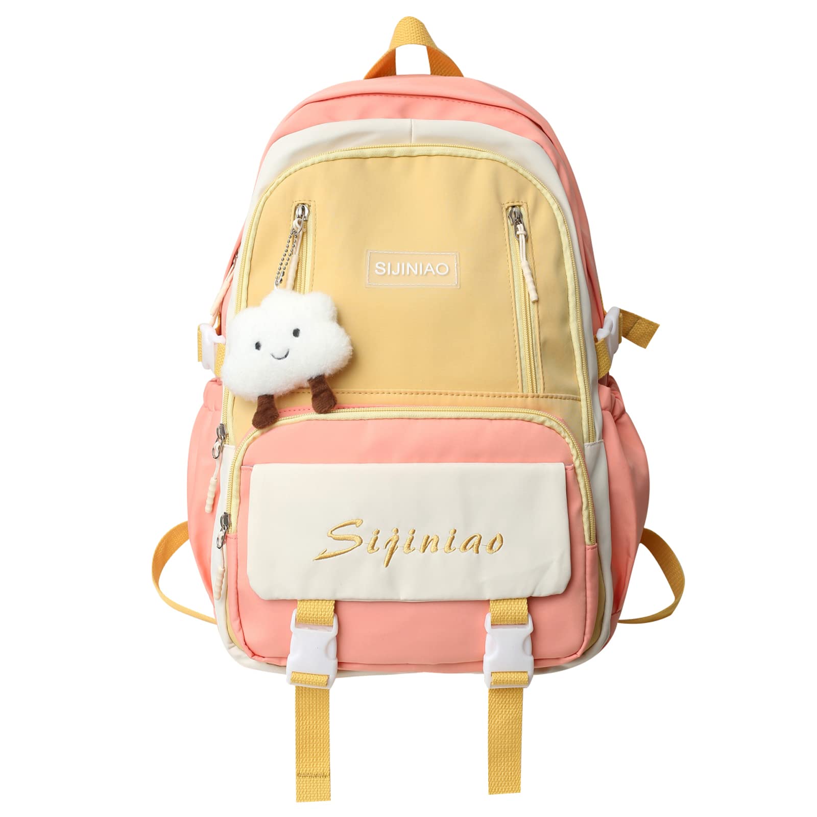 kebeixuan girls backpack trendy daypack lightweight with luggage strap