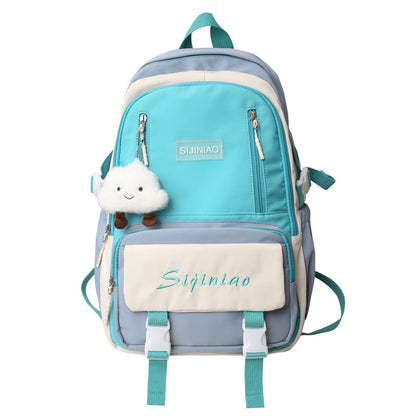 kebeixuan girls backpack trendy daypack lightweight with luggage strap