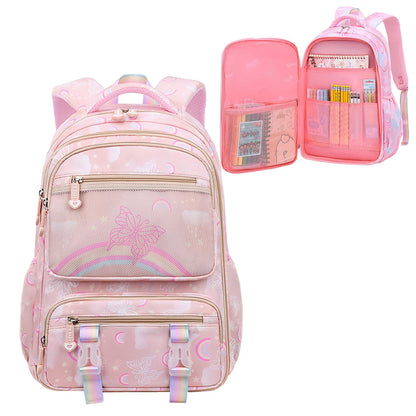 kebeixuan girls school backpacks side door large capacity cute