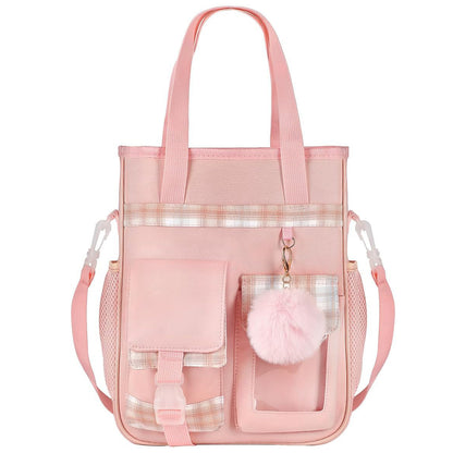 kebeixuan girls tote bag school cute casual handbag